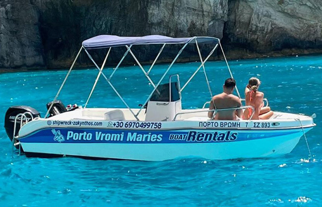 boat rentals porto vromi